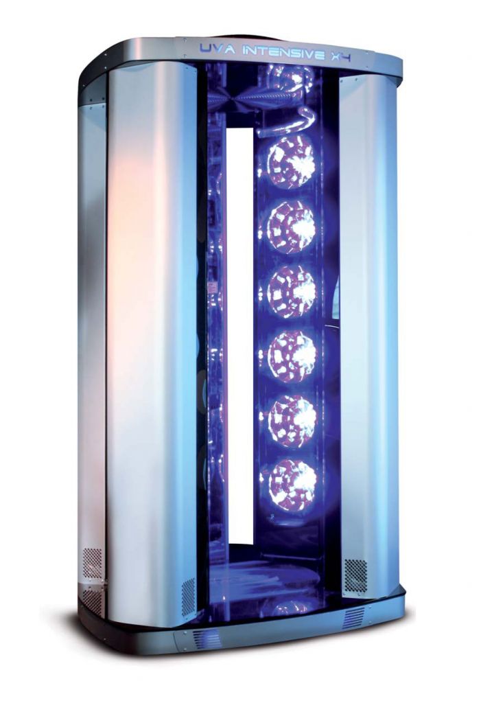 X4 High Pressure Tanning Booth - Stand Up Tanning Bed