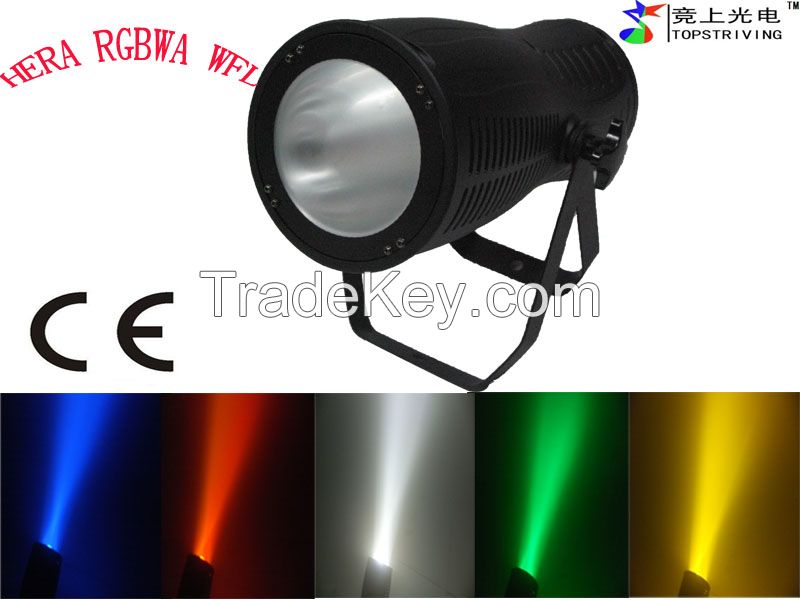 200w rgbwa 5 in 1 cob led lights