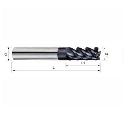 Solid Carbide 4 Flutes End Mill
