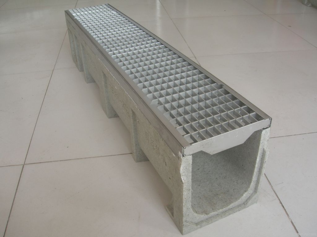 polymer resin concrete gutter / drain gutter