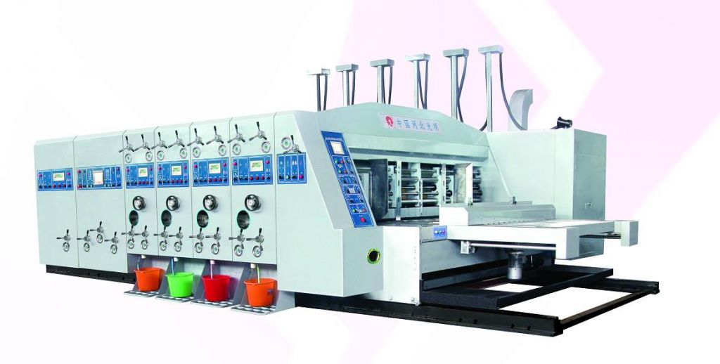 Lead edge feeder 490 2600 model high-speed flexo printing slotting die cutting with stacker