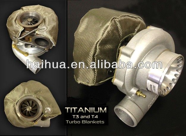titanium/basalt fiber T3/T4 turbo blanket