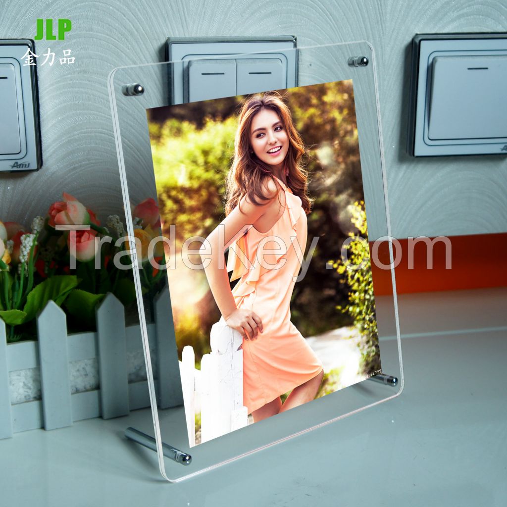 High quality custom wholesale acrylic photo frame