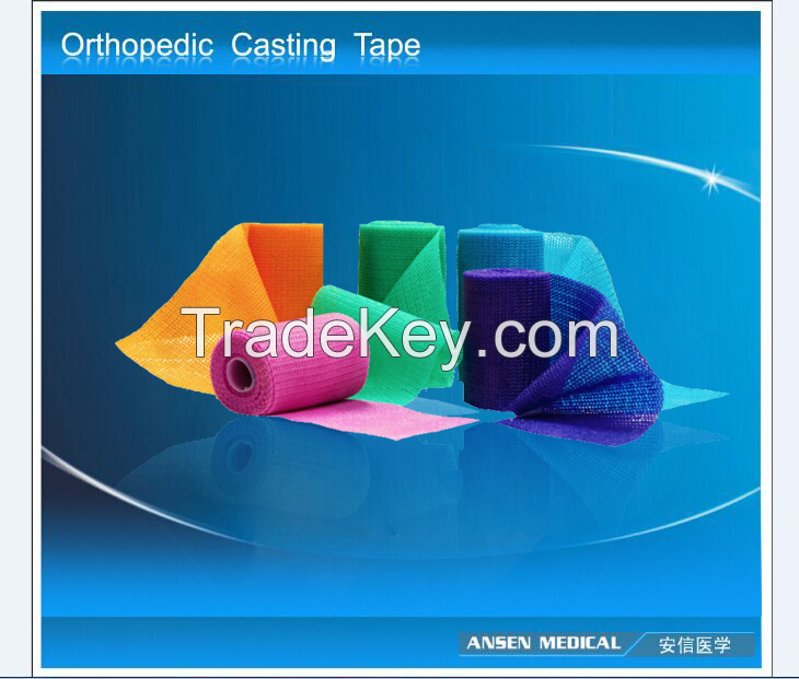 CE &amp; FDA Approved Orthopedic Fiberglass Casting Tape Manufacturer