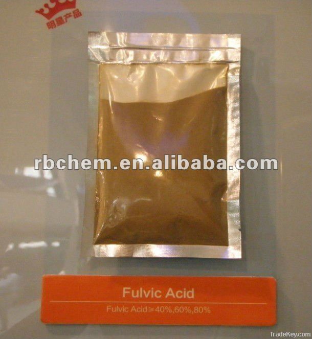 100% solube fulvic acid fertilizer