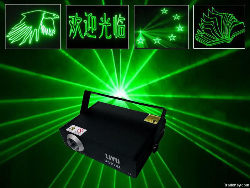 1W SD Card Green laser light animation disco night club dj lighting ou