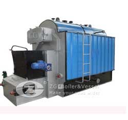 industrial horizontal biomass fired boiler 