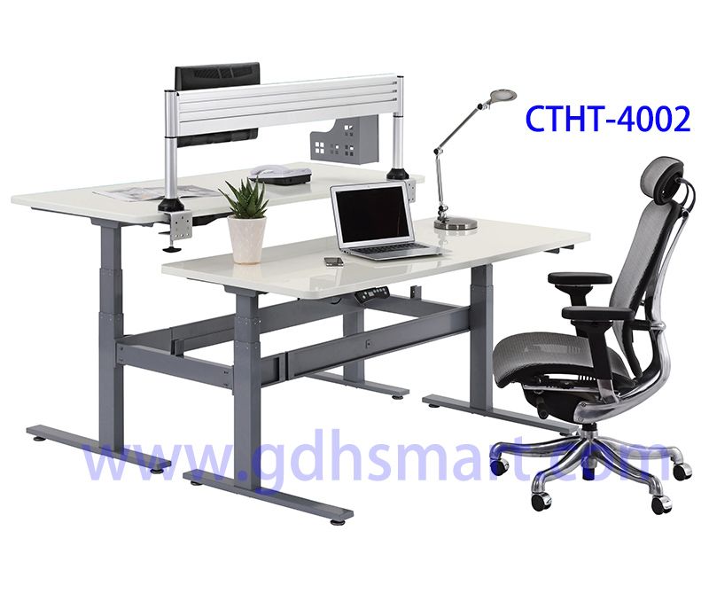 Height adjustable table by electric with 4 memory height pre-set control is available CTHT-F4005