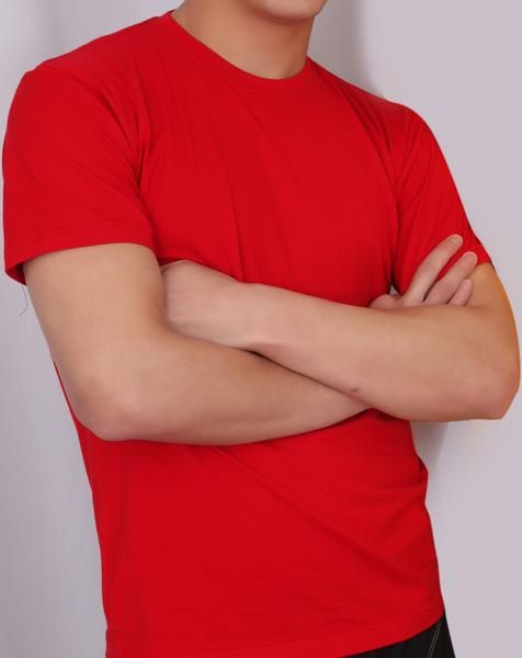 Red T-shirt for men