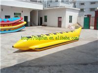 Single Line 7 Person Inflatable Banana Boat For Outdoor Entertainment In Sea