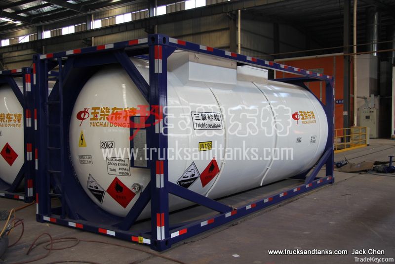 Trichlorosilane tank container
