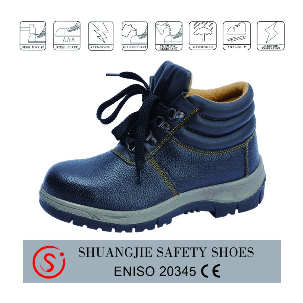 Popular Russia OEM / ODM dual density steel toe and plate safety shoe