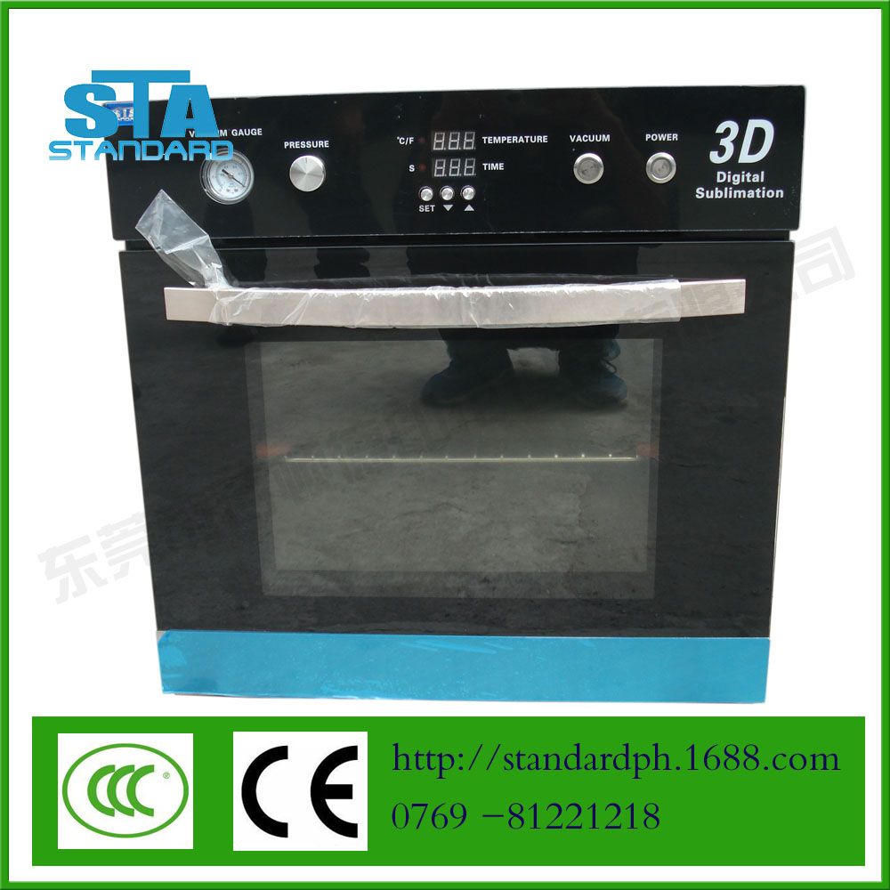 2014 hot sale 3D vacuum sublimation transfer machine