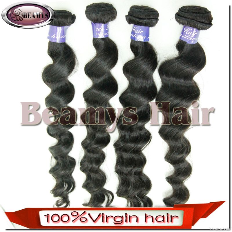 Beamyshair 6A 5A factory price peruvian wavy virgin hair