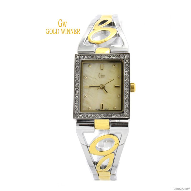 GOLD WINNER Fashion Diamond Women Shell Watches wristwatches GW180030