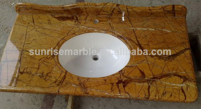 Rain Forest Brown natural marble stone slab 