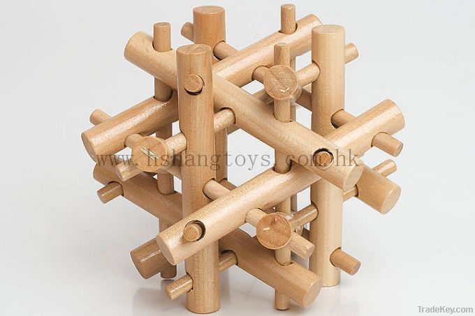 8*8*8 top quality wood IQ puzzle