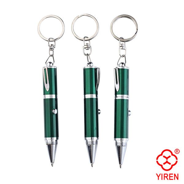 Elegant Key Chain Led light pen, China Factory supplied all kinds of multi-function LED light Ballpoint Pen