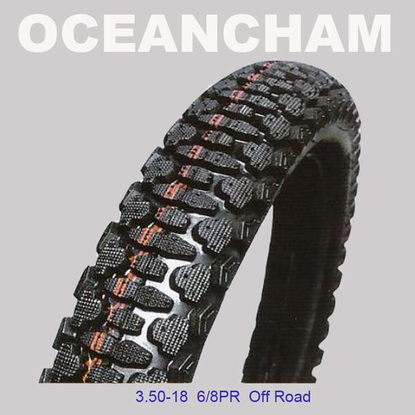 Cross-country motorcycle tyre 3.50-18 8pr
