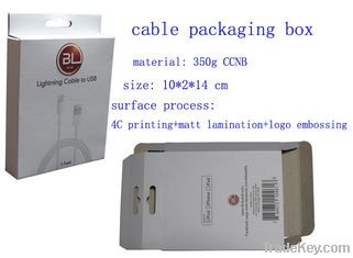 electronic paper packaing box