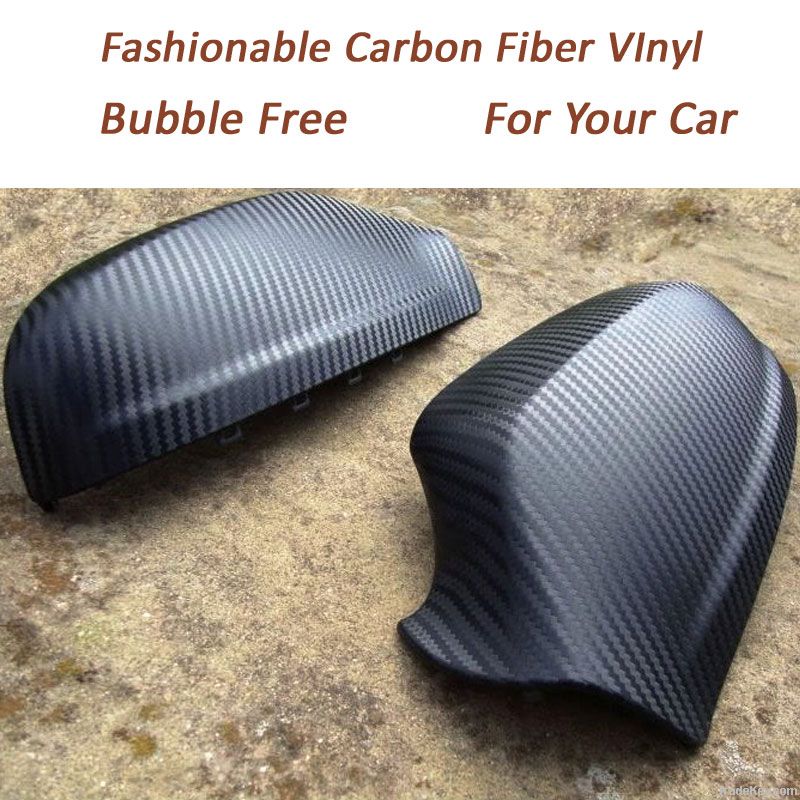 black car carbon fiber vinyl cover