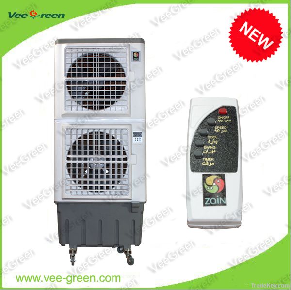 Industrial Two Fans Air Cooler/Outdoor Portable Swamp Cooler