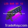 16*3w uv led bar light LED BAR UV 16 black light uv light