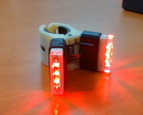 USB rechargeable riding sports 18 hours worktime MT-CT09 Mtigersports bicycle led tail light