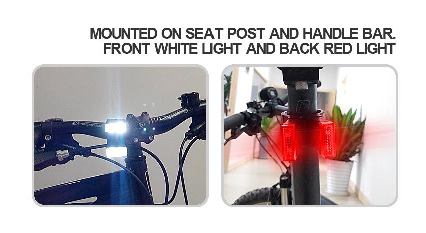 USB rechargeable riding sports 18 hours worktime MT-CT09 Mtigersports bicycle led valve light