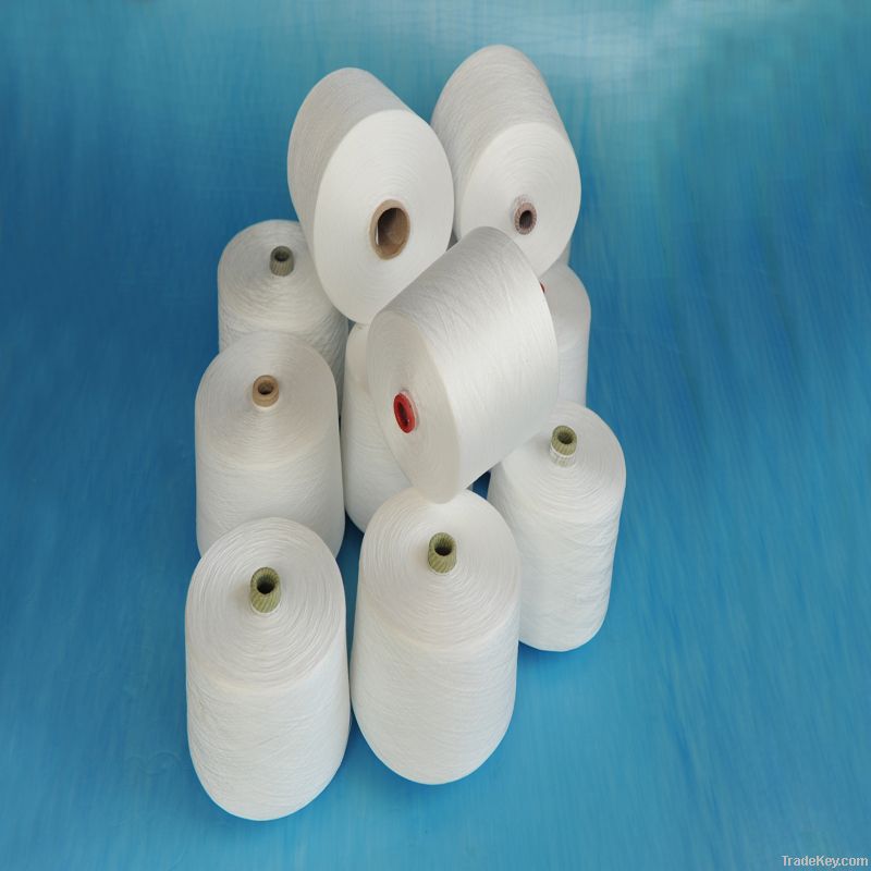 40s/2 100% spun polyester yarn for sewing thread on paper cone