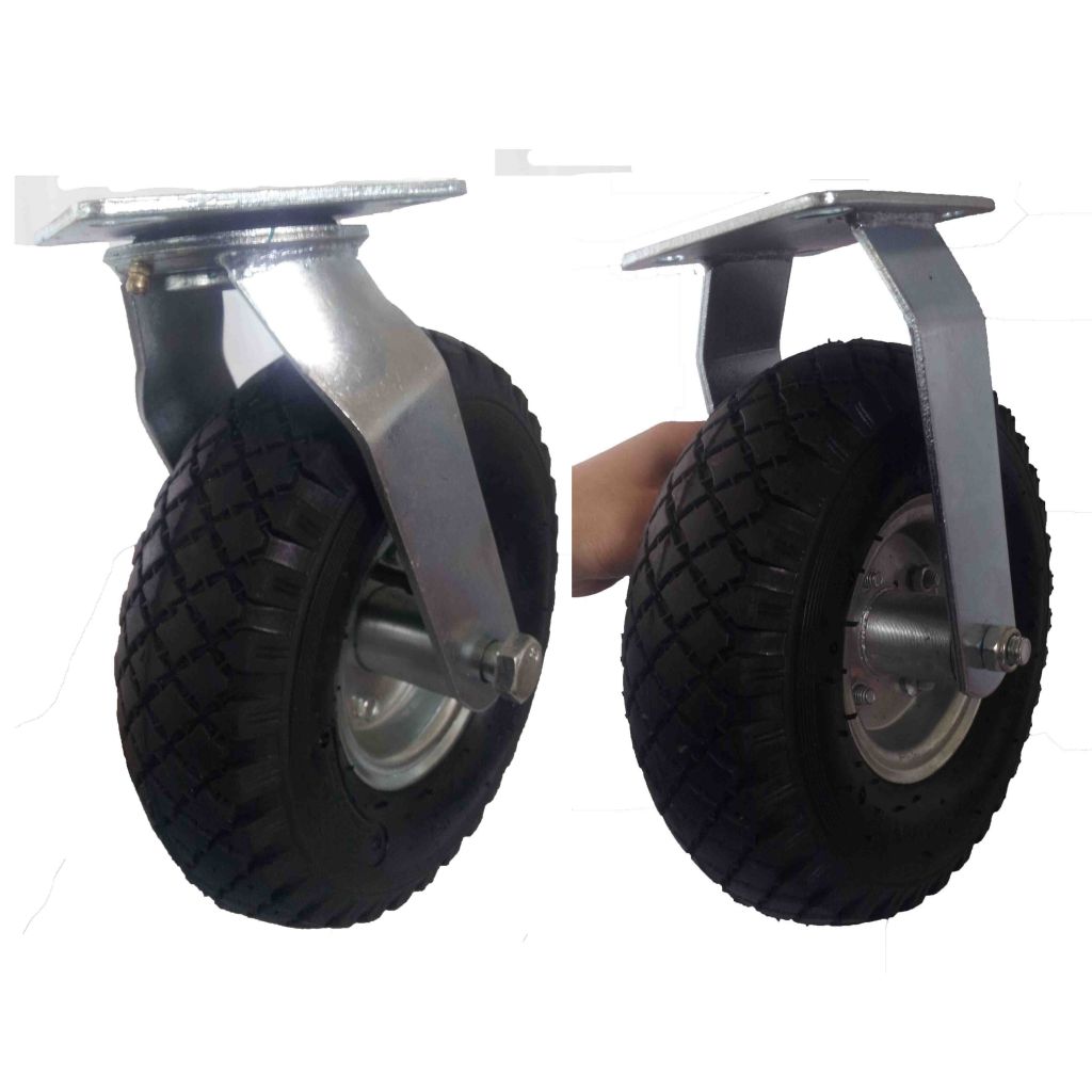 3.00-4 pneumatic tire caster