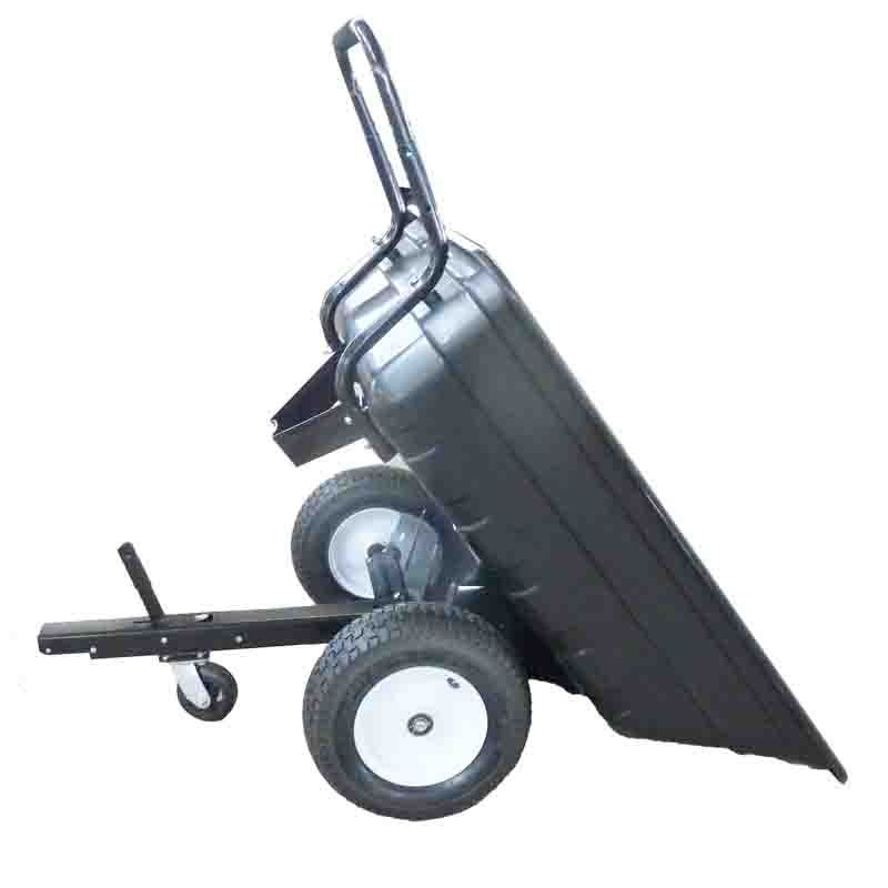 HEAVY DUTY GardenTrailer tilting cart with high loading capacity