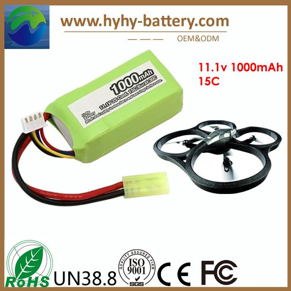 parrot ar drone 2.0 rc quadcopter battery 11.1v 2200mAh 25C high rate liPO4 battery pack