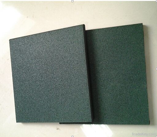 Durable and safety high resilient playground rubber tiles