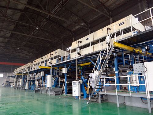 Thermal paper coating machine