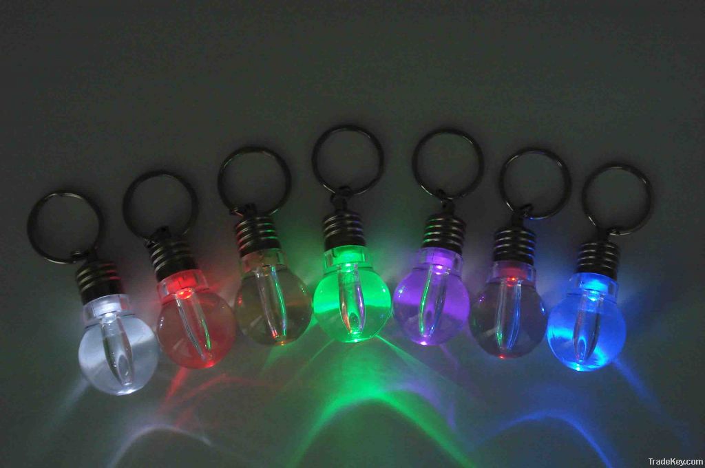 LED bulb keychain