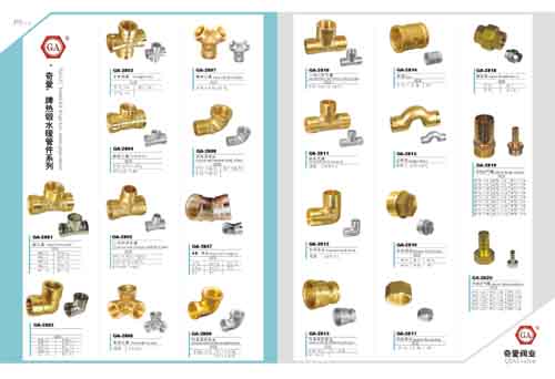 Pipes Fittings of PP-R, Brass and Steels
