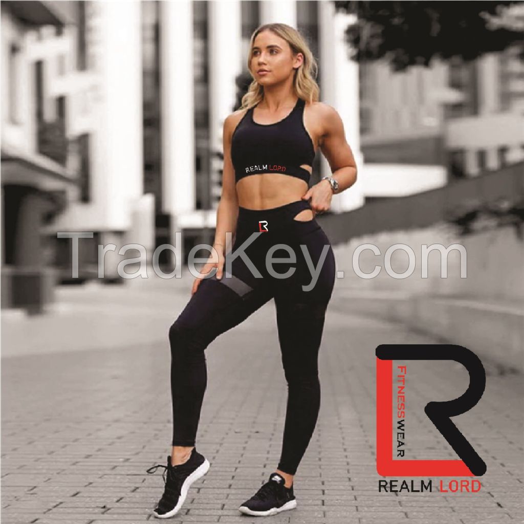 Female Tights, Leggings And Sports Bra, Fitness Wear