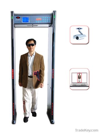 WE-003 walk though automatic monitoring metal detector