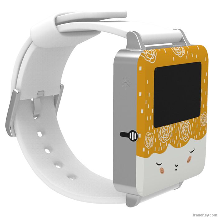 GPS wearable watch phone with SOS