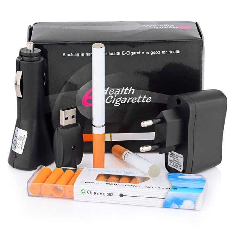 2pcs/pack Mini Electronic cigarette V9 Set wit 10 Cartridges 3 chargers