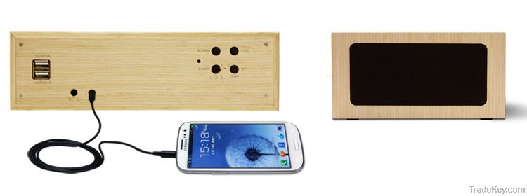 Professional Real Wood Bluetooth Speaker System