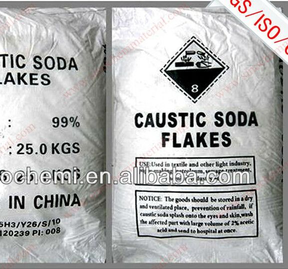 Hot Sale Flake 99% Caustic Soda