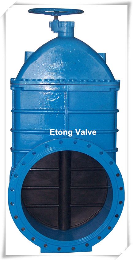 DN1000 Ductile Iron Non Rising Stem Resilient Seat Gate Valve with EPDM