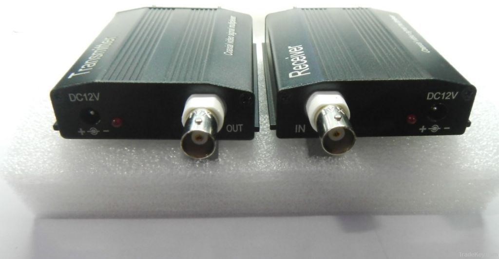 Two-way video monitoring multiplex signal superposed dual function