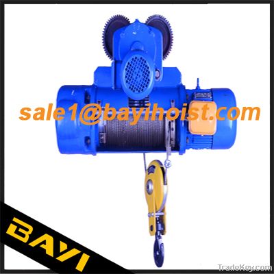 Cd1 Md1 Electric Pulling Hoist With Long Rope Electric Pulley Block