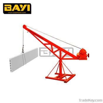 Stone Lifting Mini Crane / Stationary Hoist Crane /general Cargo Crane