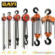 Manual Chain Block Hand Chain  Hoist Round Shape Traditional Type