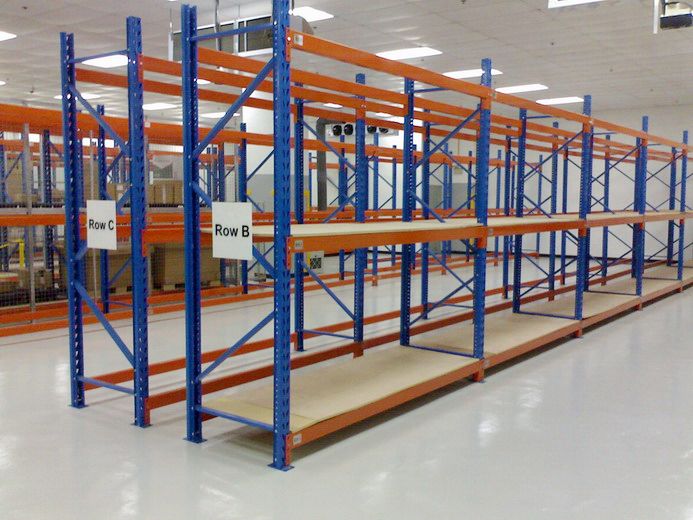CE Certificated adjustable  long span shelving racks