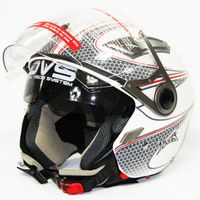 ECE2205/DOT motorcycle helmets, open face helmet, dual visor
